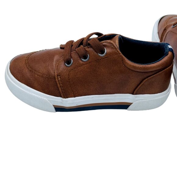 US Sports Toddler Boy's Brown Shoes Size: 9 - Picture 2 of 5